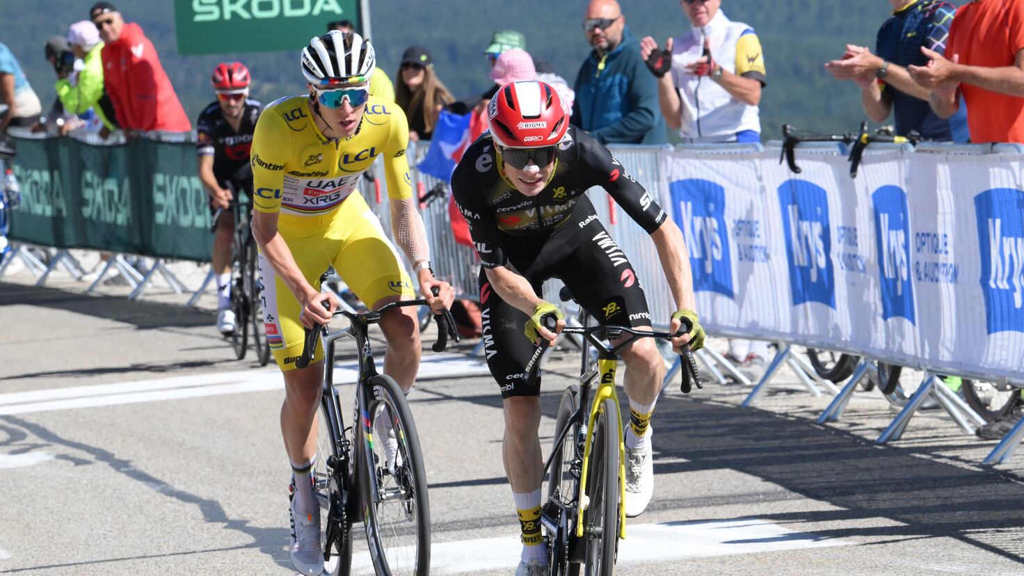 Pogacar, Vingegaard, Roglic y Del Toro, cara a cara en Andorra