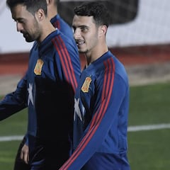 Mario Hermoso: "Es un privilegio estar con estos jugadores"