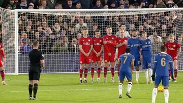 Stamford Bridge vibró con la actuación de su equipo y más cuando el delantero inglés firmó este golazo.