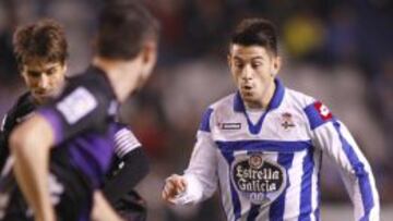 Pizzi, en el partido ante el Valladolid.