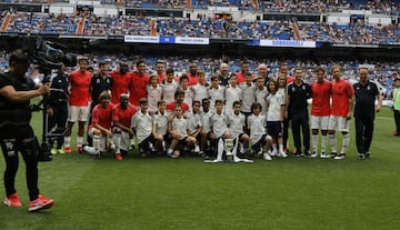 Real Madrid and Chelsea legends play out classic at Bernabéu