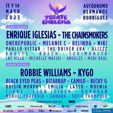 Festival Tecate Emblema 2023: rutas, estacionamiento y cómo llegar al Autódromo Hermanos Rodríguez