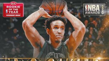 Malcolm Brogdon, Rookie del A&ntilde;o.