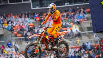 Jorge Prado, durante la prueba en Cleveland.