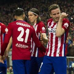 Uno por uno del Atleti: Carrasco eléctrico y Saúl omnipresente