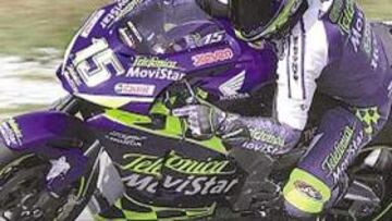 <b>EN FORMA. </b>Gibernau fue el único piloto ayer en Sepang capaz de rodar por debajo de la pole 2004.