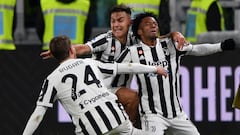 Juan Cuadrado en un partido de Juventus en Serie A