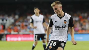 Toni Lato, jugador del Valencia.