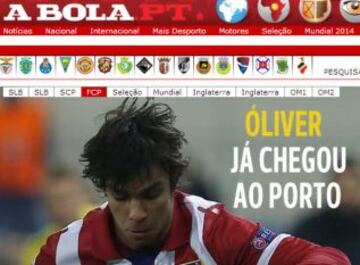 Portadas de la prensa extranjera