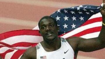 <b>QUIERE MÁS.</B> Gatlin se mostró ambicioso. Cree que aún puede ganar dos preseas más, en los 200 metros y en el relevo, pues "para eso vine aquí" aseguró convencido.