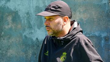 Jos¨¦ Alberto, entrenador del Racing.