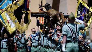 Procesión de Los Legionarios de Málaga
