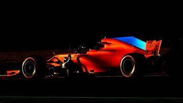 Fernando Alonso con el McLaren. 