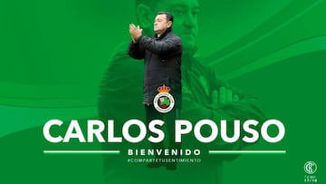 Carlos Pouso, nuevo entrenador del Racing de Santander