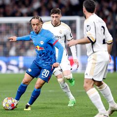 Xavi Simons, el canterano del Barcelona que lideró al Leipzig ante Real Madrid