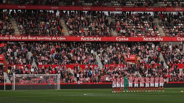 11-02-25. IMAGEN DE EL MOLINÓN EN LOS PROLEGÓMENOS DEL SPORTING-BURGOS