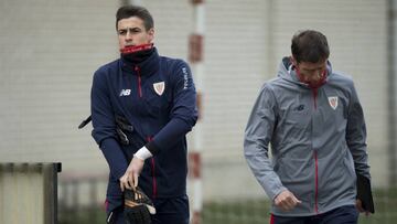 Kepa con Ziganda en Lezama.