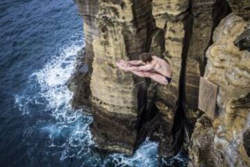 Impresionantes imágenes de la tercera parada del Red Bull Cliff Diving World Series