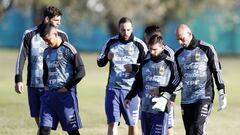 Entrenamiento de Argentina: se sumaron Armani, Higuaín...