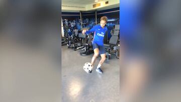 La rápida recuperación de Neymar: ¡ya hace lujitos!