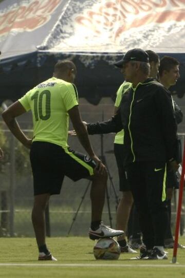 Nacional preparó así el clásico ante Millonarios