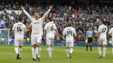 El p&uacute;blico del Bernab&eacute;u se rindi&oacute; a los pies del portugu&eacute;s con su exhibici&oacute;n ante la Real Sociedad: &ldquo;&iexcl;Cristiano, Bal&oacute;n de Oro!&rdquo;.
 