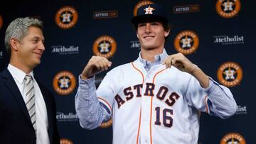 Promesa de los Houston Astros, suspendido por uso de drogas