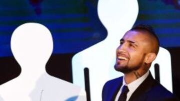 Arturo Vidal fue parte de la cuarta edición de la Gran Gala del Fútbol Italiano.