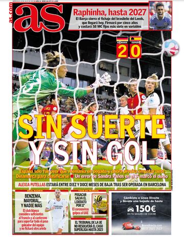 Las portadas de AS de julio