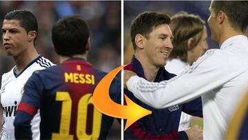 Del pique a la admiración mutua: la evolución de la relación Messi-Cristiano