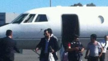 El jeque reaparece en Málaga