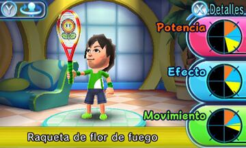 Captura de pantalla - Mario Tennis 3DS (3DS)