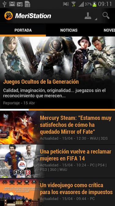 MeriStation lanza su app para Android