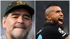 El video viral de Maradona sobre Arturo Vidal y Boca Juniors