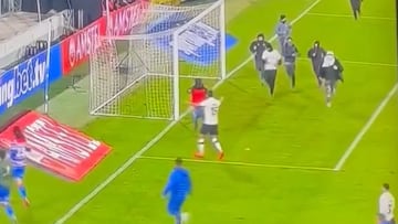 El aplaudido gesto de Emiliano Amor en la invasión de hinchas de Colo Colo: fue muy valiente