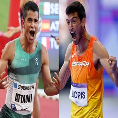 Attaoui y Llopis, ante los tótems 