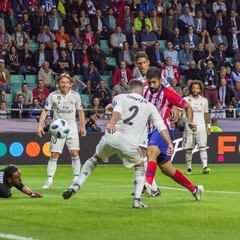 Atlético: cinco remates para cuatro goles en la Supercopa