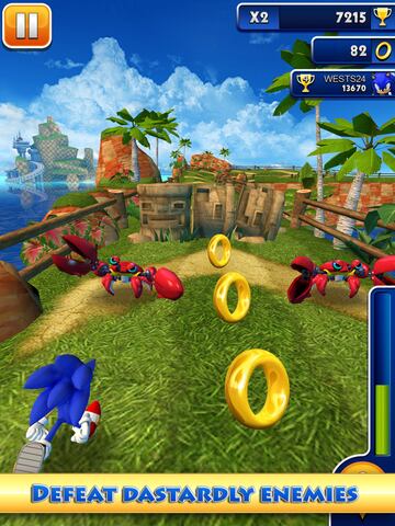 Captura de pantalla - Sonic Dash (IPH)