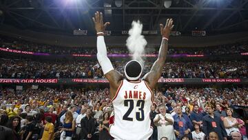 LeBron James, con los Cavaliers.