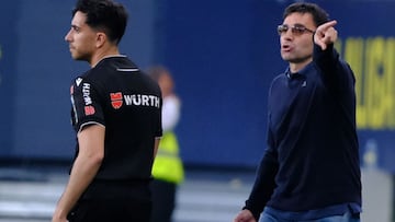 25-04-25. ASIER GARITANO, DURANTE EL CÁDIZ-SPORTING.