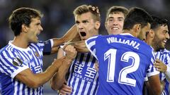 Real Sociedad-Rosenborg en imágenes