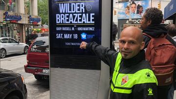Kiko Martínez, en Brooklyn.