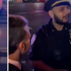 Macron’s motorcade stopped by NYPD as road reserved for Trump