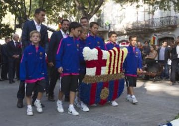 El Barça participa en la Diada