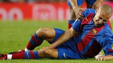 <b>¿EL FINAL? </B>Con 33 años y seis meses de recuperación, Larsson se plantea incluso la retirada.