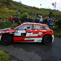 Iván Ares lidera en Asturias y Cristian García abandona