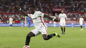 El neerlandés de origen surinamés, Quincy Promes, fue fichado por el Sevilla por 20 millones de euros al Spartak de Moscú. En los seis encuentros que ha saltado al terreno de juego defendiendo la camiseta del club hispalense esta temporada en LaLiga únicamente ha sumado 90 minutos en total. 
 




