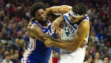 A causa del combate que llevaron en la duela del Wells Fargo Center, Joel Embiid y Karl Anthony Towns recibieron suspensi&oacute;n de la NBA por dos partidos y m&aacute;s de 375 mil d&oacute;lares.