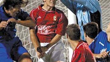 <b>DEBUT ACERTADO. </b>Belenguer se estrenó esta pretemporada con el Getafe con un gol en el minuto 87.