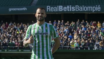 Presentación de Jesé Rodriguez como nuevo jugador del Real Betis. 